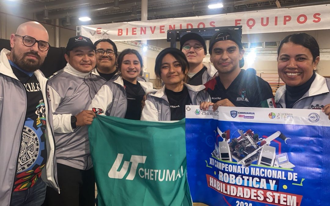 UT CHETUMAL GANA PRIMER LUGAR EN LA CATEGORÍA DISEÑO EN EL CAMPEONATO NACIONAL DE ROBÓTICA